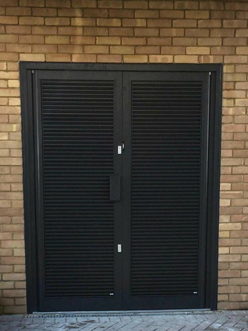 Bin store doors